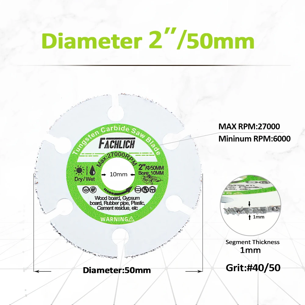 

1 шт., алмазный режущий диск, 50/75 мм