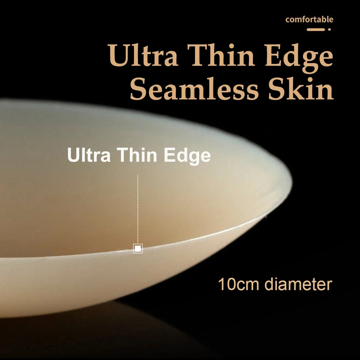 20 пар/партия силиконовые наклейки для груди 8 см 10