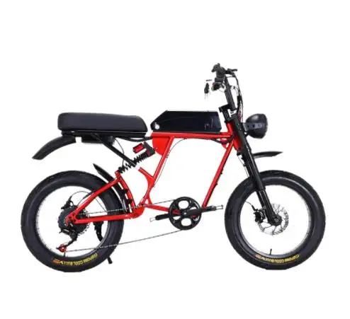 500W 48V 12A Cheap Snow Beach E Bike 20 Inch Fat Tire Powerful Off Road Mountain Electric Bicycle