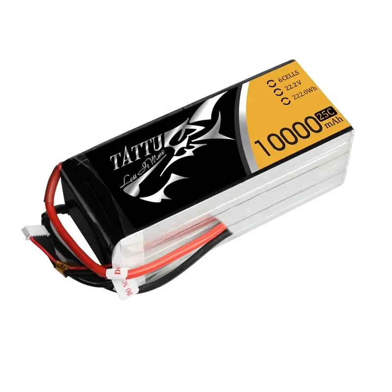 Фото Высококачественная аккумуляторная батарея Tattu 10000 мАч 22.2В 25C 6S1P для дронов серии Agras и других сельскохозяйственных опрыскивающих дронов с длительным временем полета №4