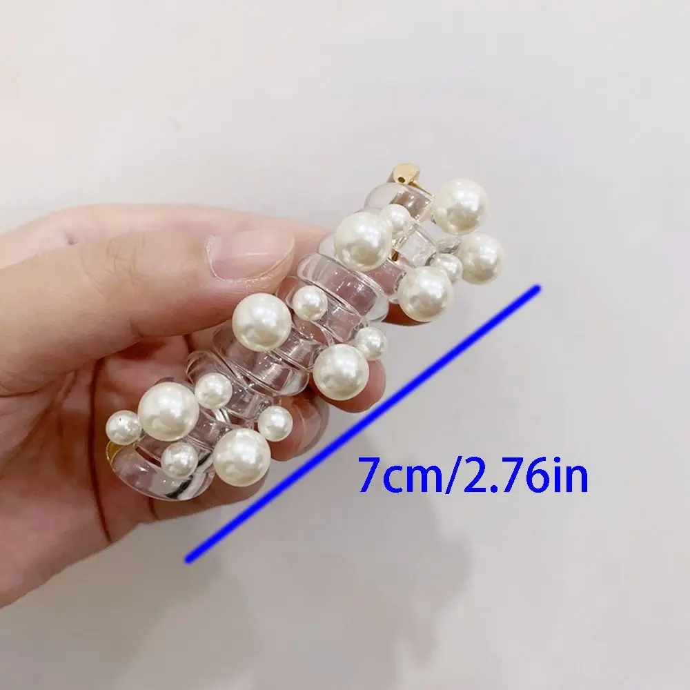 Бусины телефонная линия веревка для волос прямой корейский стиль прозрачный