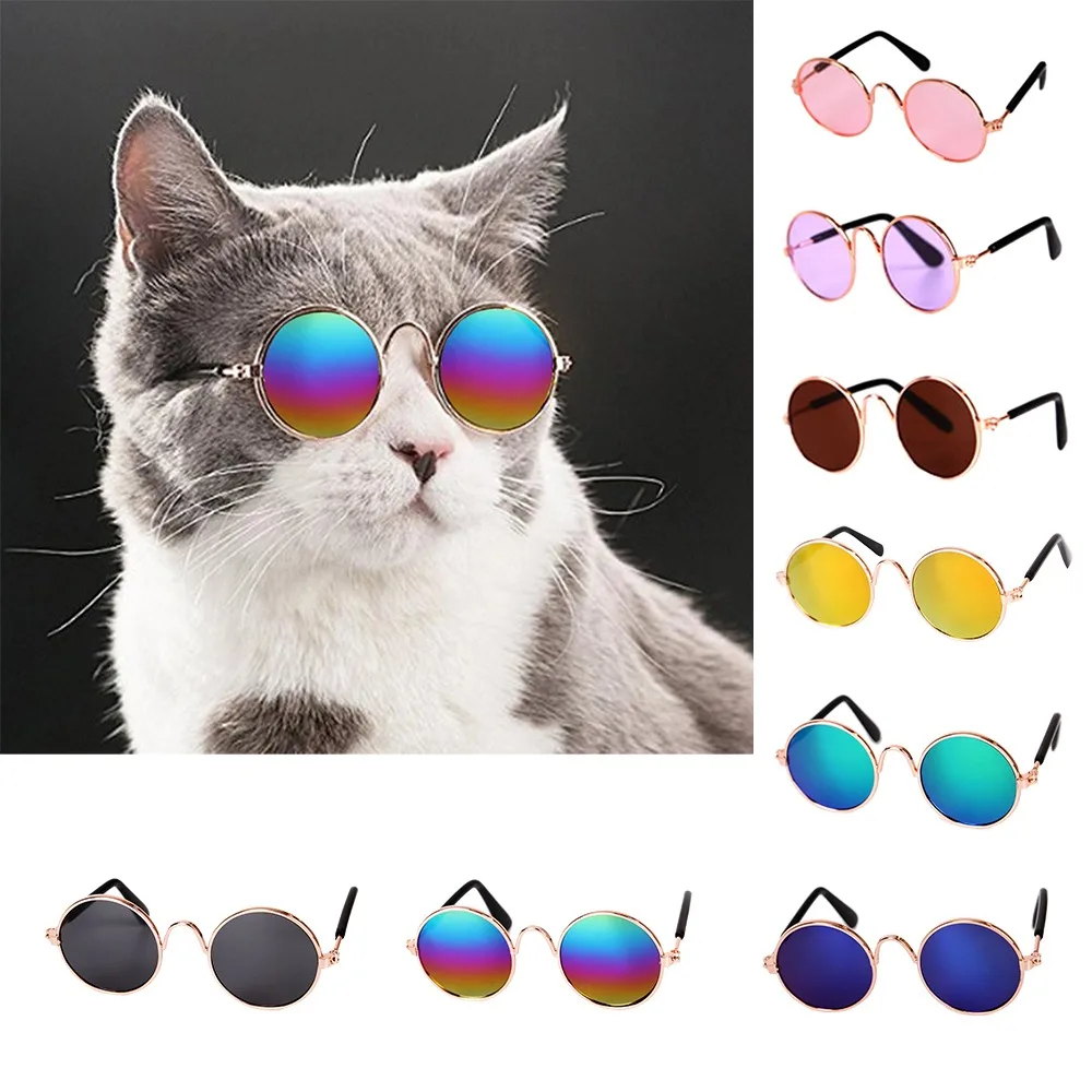 

Handsome Pet Cat Glasses Eye-wear Sunglasses For Small Dog Cat Pet Photos Props Accessories Top Selling Pet Products