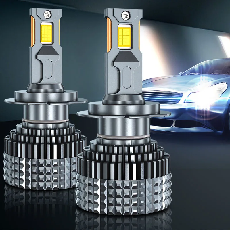 

QIDEWIN High Power Car LED Headlight Lamp Ultra LED Bulb 600W lighthouse 12v 24v Canbus 9005 9006 9012 H1 H4 H7 H11 12V 24V
