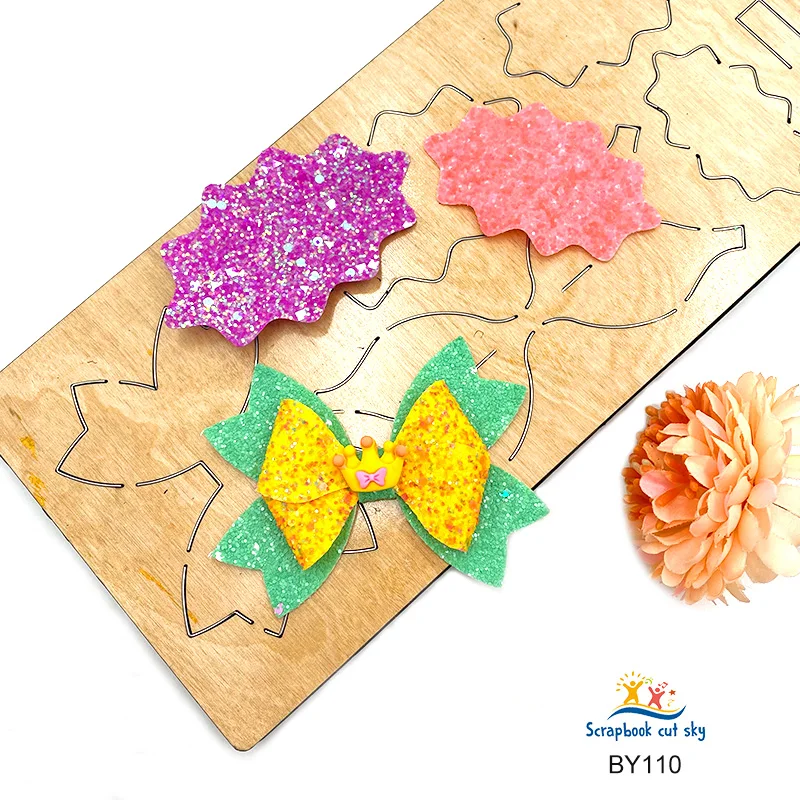 

Bow DIY BY110 Muyu Wooden Mold Scrapbook Cutting Dies Suitable For Market General Machines
