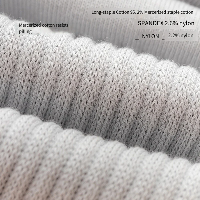 New Pure Cotton Men's Socks Winter Antibacterial Deodorant Breathable Casual Man Long Socks 5 Pair