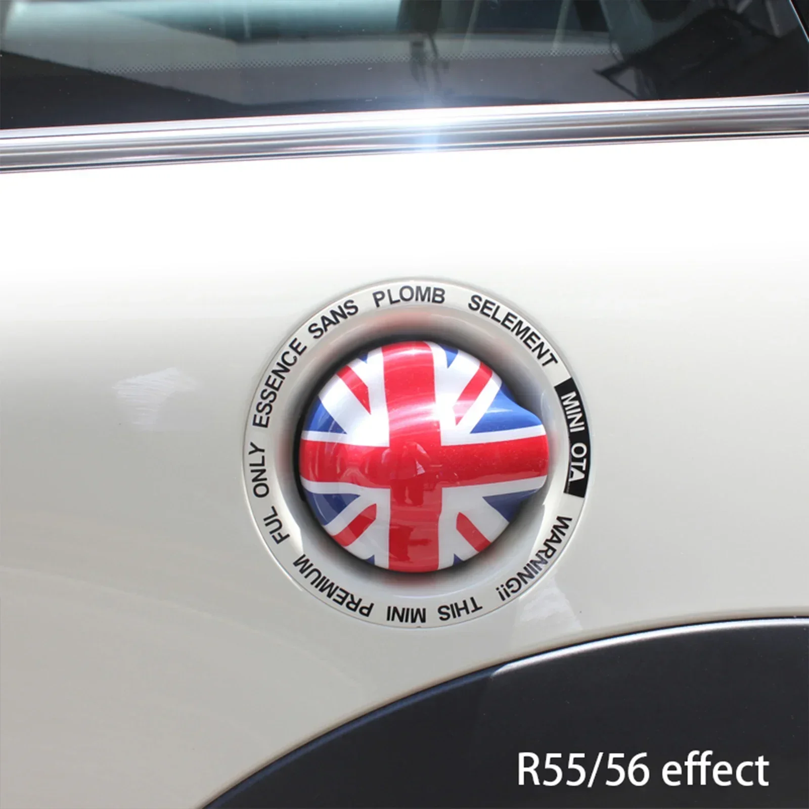 Для Mini Cooper крышки топливного бака плоский стиль наклейки из материала Avery/Oracal