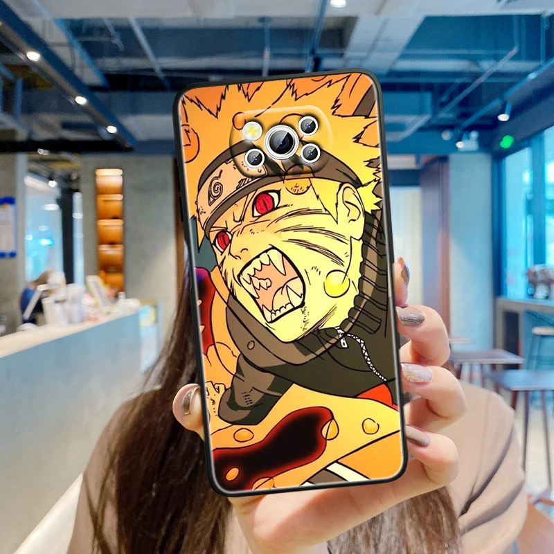 naruto japan anime cool for xiaomi poco m4 x4 x3 f3 gt nfc m3 c3 m2 f2 f1 x2 pro silicone soft black phone case cover capa coque free global shipping