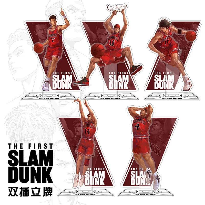 

Slam Dunk Anime Figure Hisashi Mitsui Sakuragi Hanamichi Toy Figures Woman Action Figure Stand Figurine Model Doll Toys Acrylic