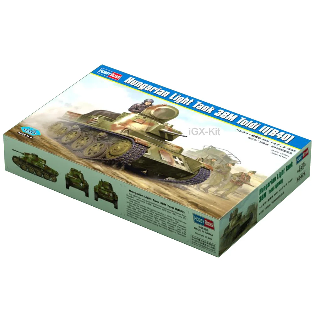 Hobbyboss масштаб 82478 Венгерская модель емкость 38 м Toldi II B40 хобби ремесло игрушка
