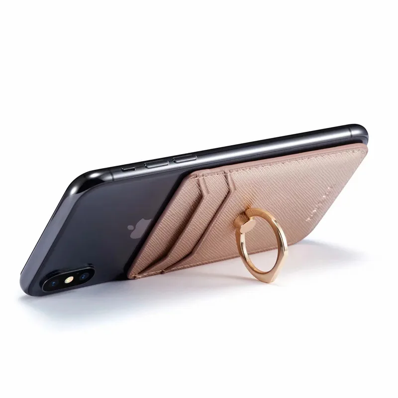 Mobile Phone Bag Wallet Sticker For iPhone 11 12 13 Pro XS Max Back Card Holder Credit Pouch for Samsung Huawei Redmi | Мобильные