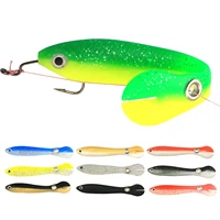 fishing lure bait set water fishing lures 3d eyes super realistic swimbait slow sinking swimbait tackle for targeting bass trout
