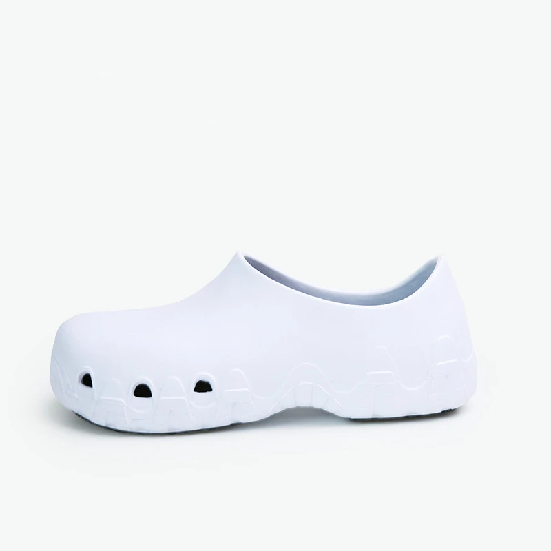 

Unisex Sandals High Quality Hotel Kitchen Clogs Non-Slip Waterproof Oil-Proof Chef Shoes Lightweight Breathable Work Cook Shoes