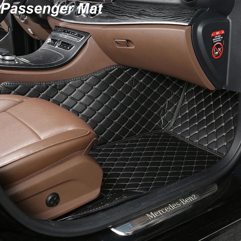 

1 PCS Custom Leather Car Floor Mats For VW Passat B5 2001 2002 2003 2004 2005 Auto Interior Accessories Carpets Rugs Foot Pads