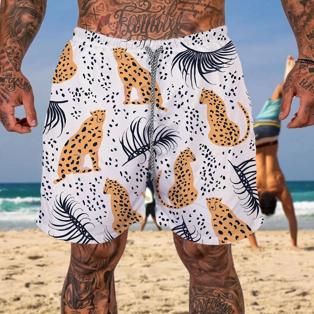 

Men's Swim Shorts Summer Colorful Swimwear Man Swimsuit Swimming Trunks Sexy Beach Shorts Surf Board Male Clothing Pants