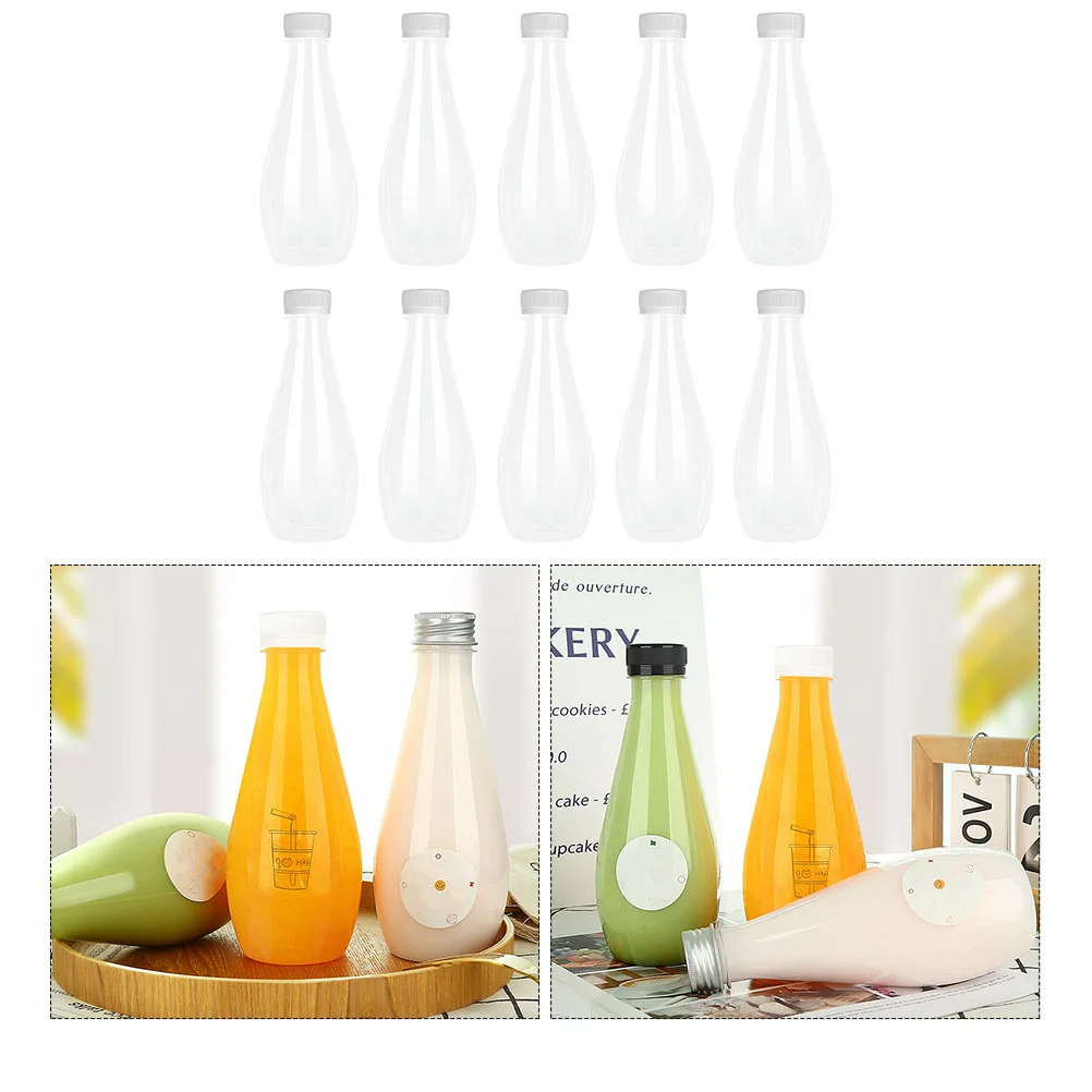 

20Pcs Packing Bottle Containers Bottles Transparent Beverage Container Sealing Container