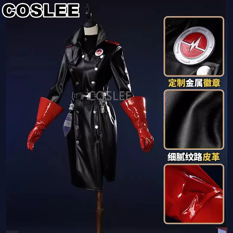 COSLEE Identity V Ada Mesmer Психолог Косплей Костюм Игровой Униформа Платье Хэллоуин