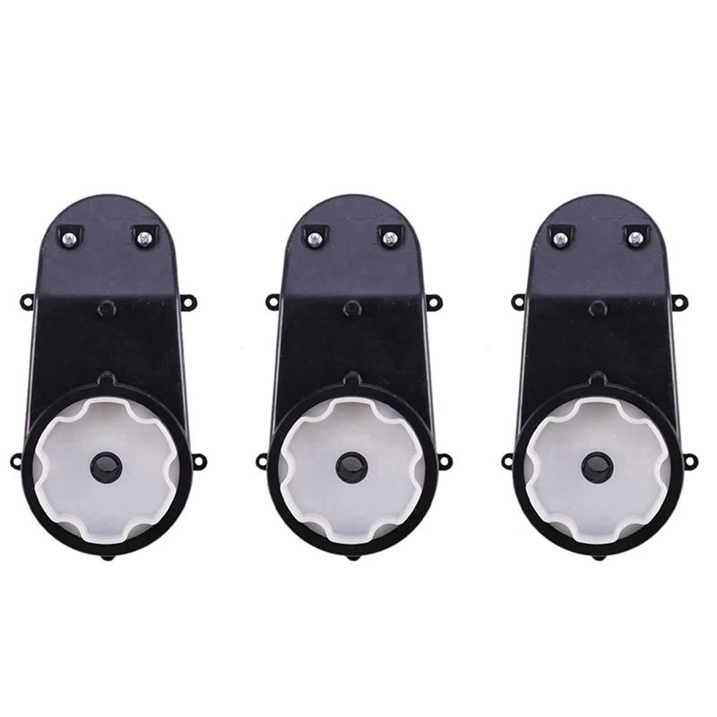 

Promotion! 3X RS390 Electric Motor Gearbox 6V 18000RPM Car DC Motor Gear Box For Kids Car Toy