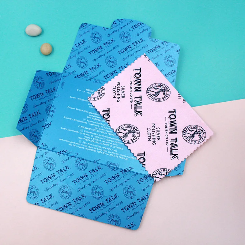 Ткань для полировки серебра Town Talk оригинальная ткань столового оптовая продажа