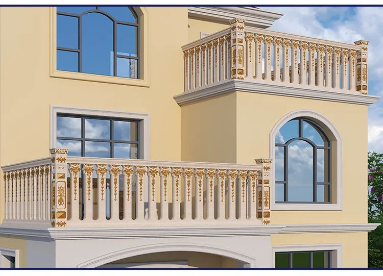 Лестница лестница форма балястера для садовых террасов цемента бетона