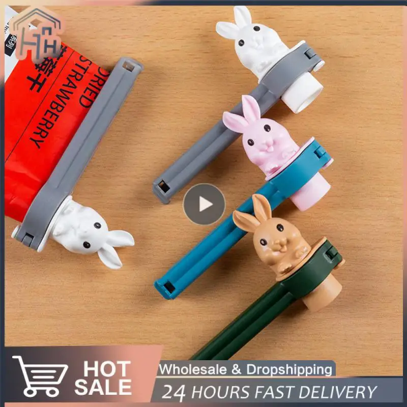 

Moisture-proof Food Bag Closure Clip Plastic Helper Food Saver Food Package Sealer Food Preservation Tool Bag Seal Tool