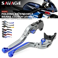 brake clutch levers for suzuki gsxr 600 750 2004 2005 gsx r gsx motorcycle folding extendable adjustable accessories motorbike
