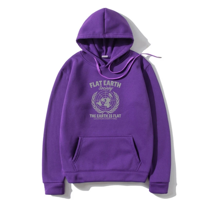 

Fla Earth Society Outerwear2022 New 100% Cotton Hoodys Men Outerwear Sweatshir Plus Autumn Sweatshir Hoody Hoodie