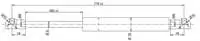 

9010426 n hood shock absorber for MM 390N