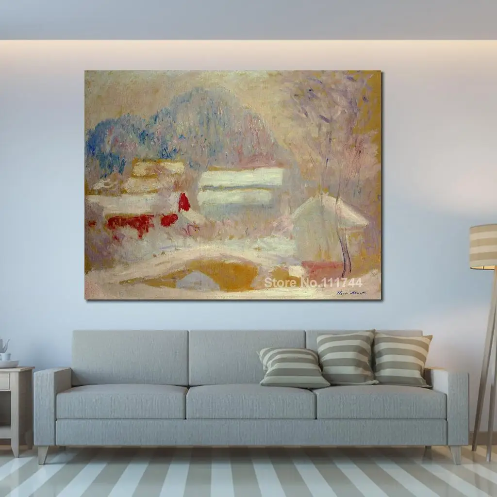 

Норвежский пейзаж, фотография Клода монолита, Репродукция, ручная роспись, высокое качество