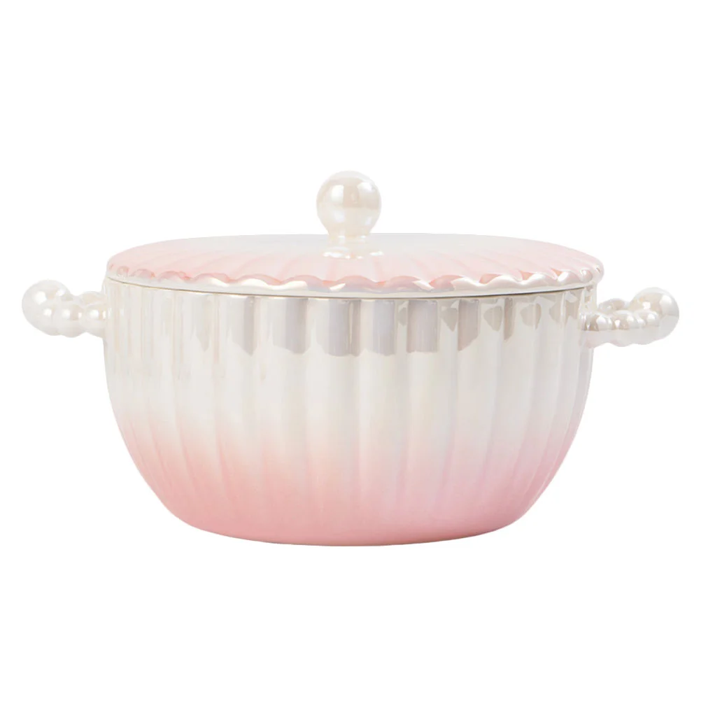 

Ceramic Bowl Household Bowl Instant Noodle Bowl Multifunctional Salad Bowl