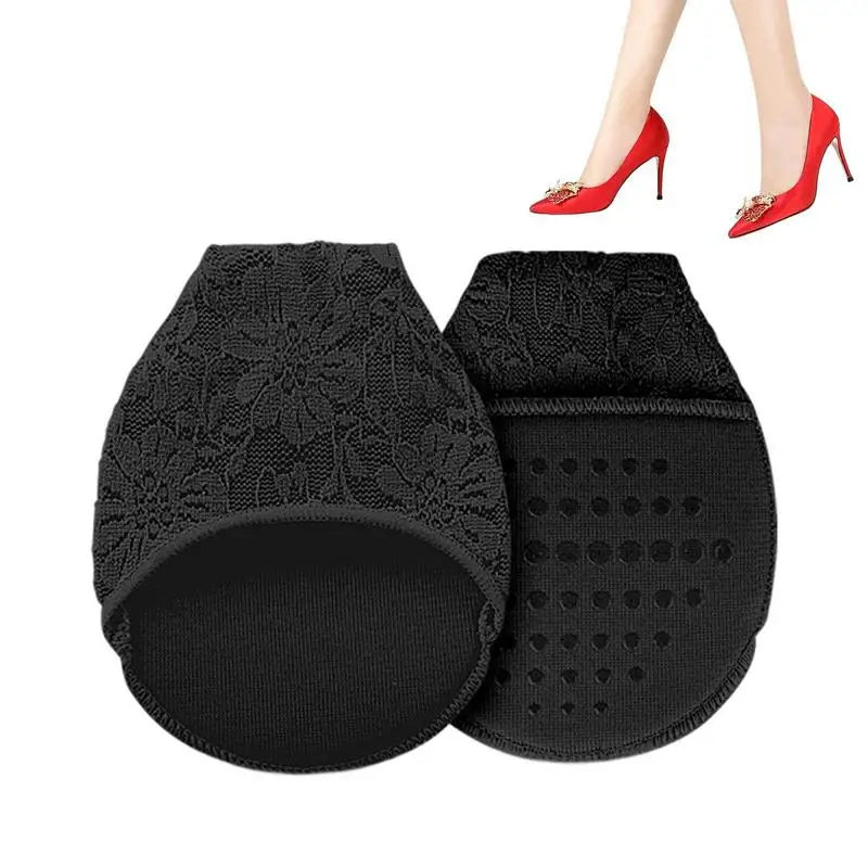 

Feet Sweat Pads Sweat Absorbing Forefoot Cushion Breathable Toe Topper Socks Metatarsal Pads High Heel Cushion Inserts Pad