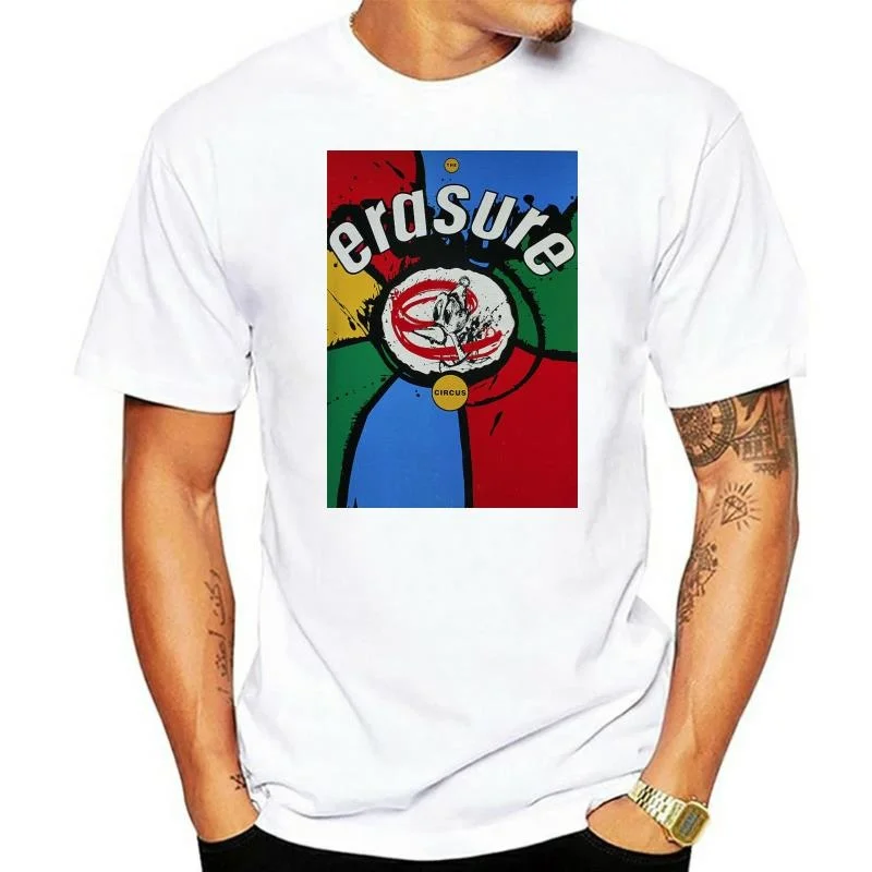 

ERASURE band t-shirt THE CIRCUS stylish Tshirt S M XL 2XL 3XL classic 1980s