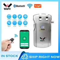 Wafu 019 Smart Door Lock Support Tuya Wifi Door Lock Bluetooth Intelligent Remote Control Invisible Lock