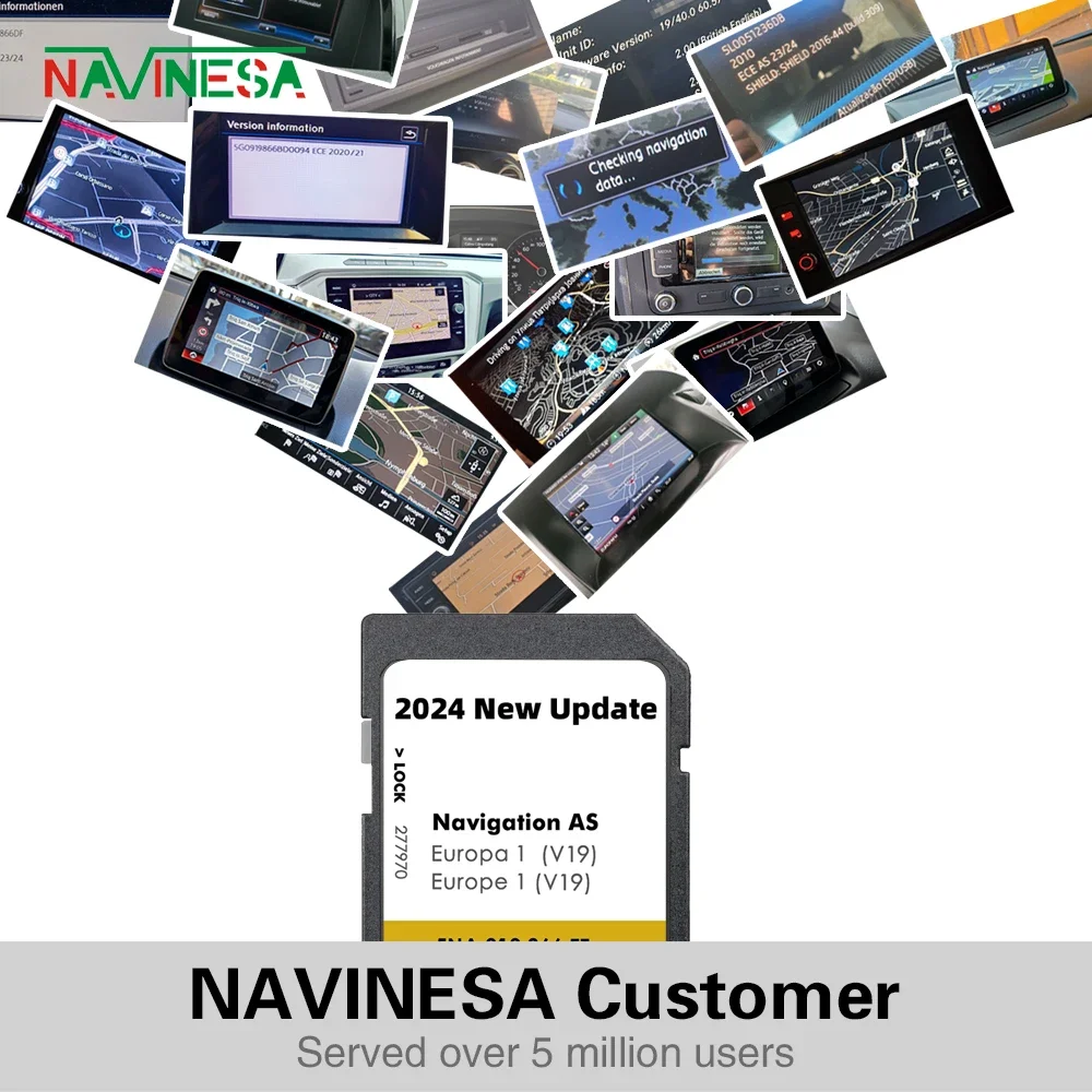 Карта памяти для VW Caddy SA 32 ГБ