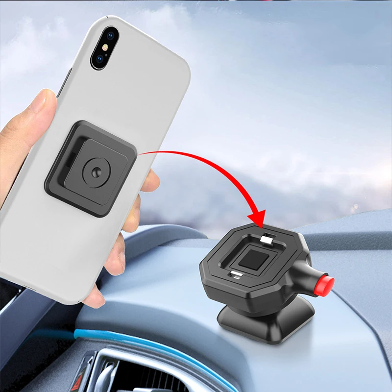 

Multifunction Quick Mount Car Phone Holder Wall Dashboard Desktop Mount Stand Support For Xiaomi iPhone Bracket Auto Accessories