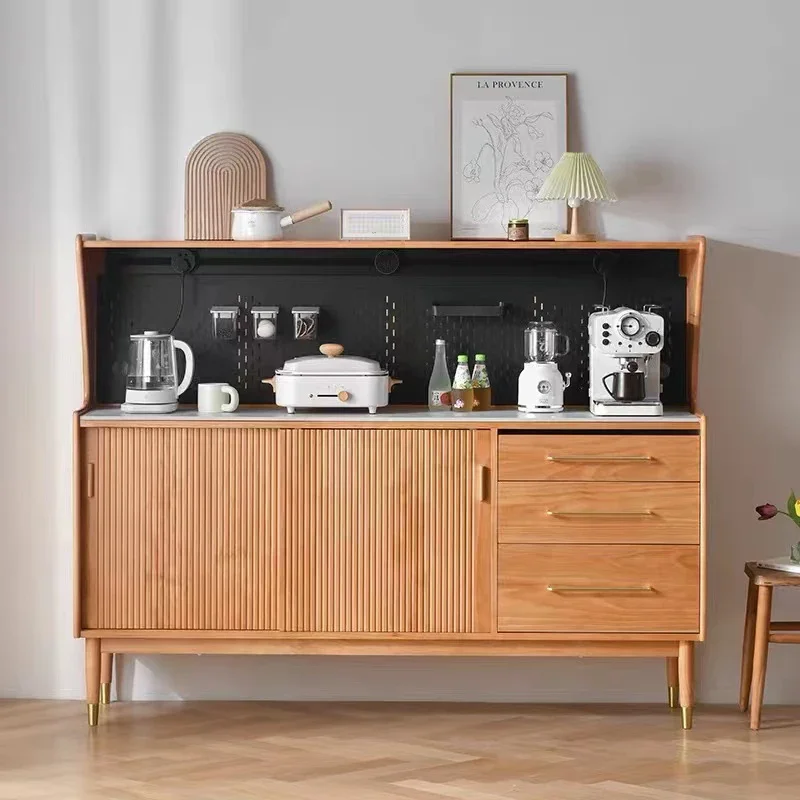 Шкафы для хранения Curio гостиной сервант кладовая кухонный шкаф-витрина аркад MeuHDe