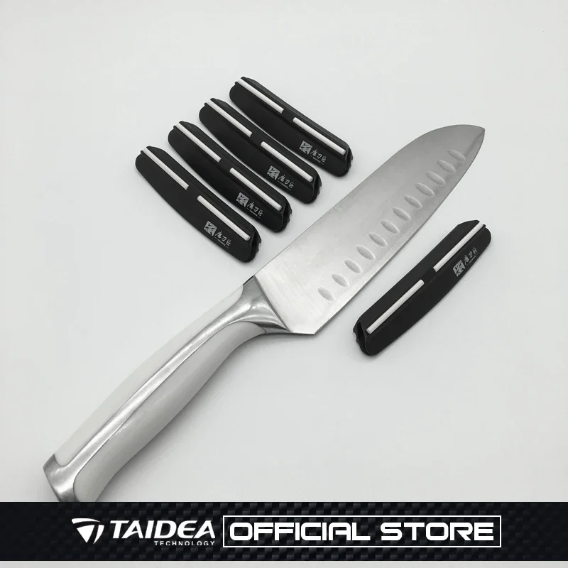 Фото TAIDEA 1/2/3/7 шт. точильный камень, угловая направляющая, аксессуары для точильного камня, набор инструментов, фиксированная направляющая для точилки для ножей №4