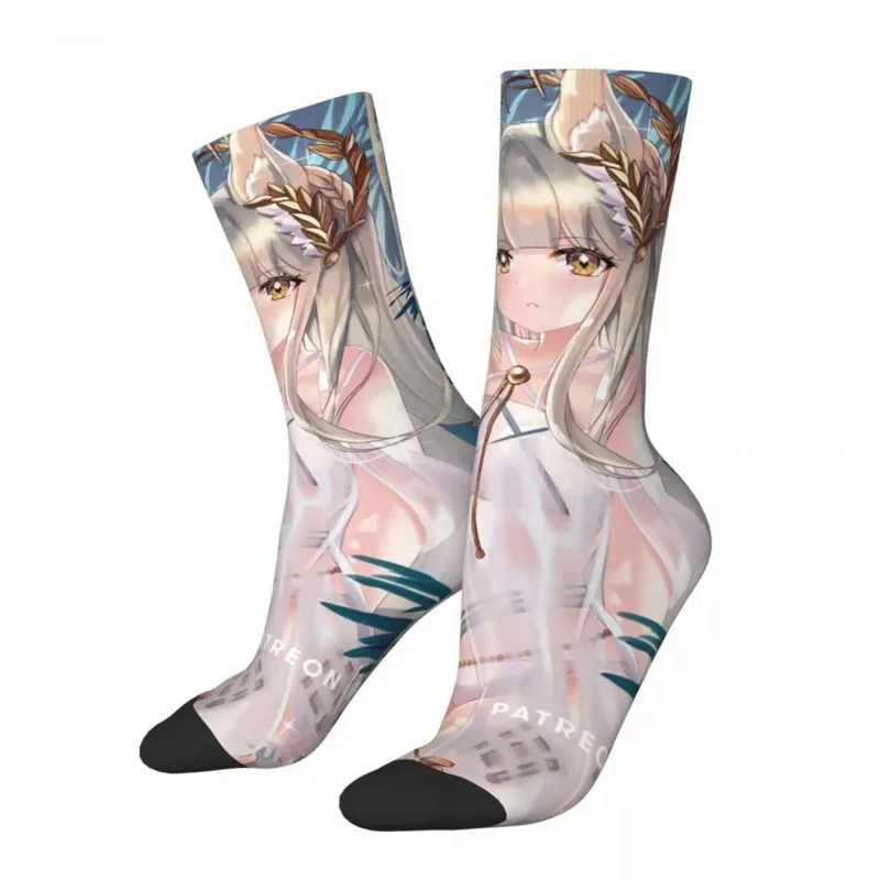 

Носки унисекс Платиновые из полиэстера, на весну/Лето/Осень/зиму