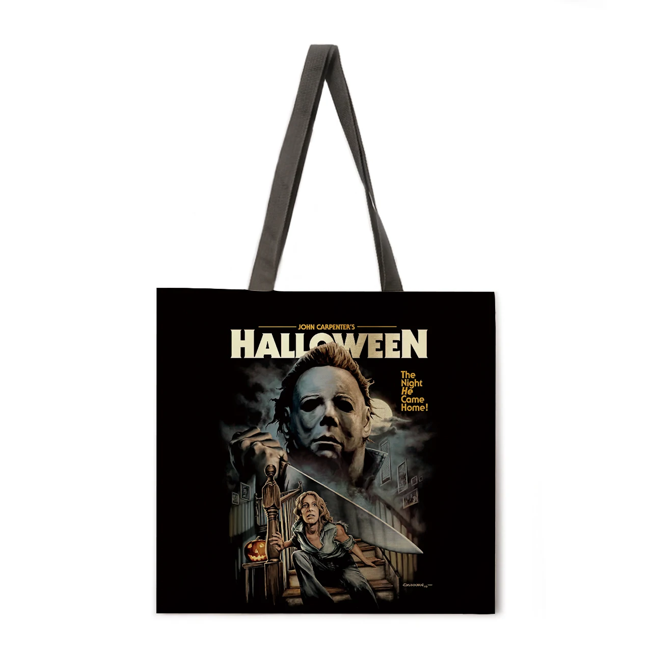 Рисунок 5 - Женская дизайнерская сумка-тоут с рисунком на Хэллоуин