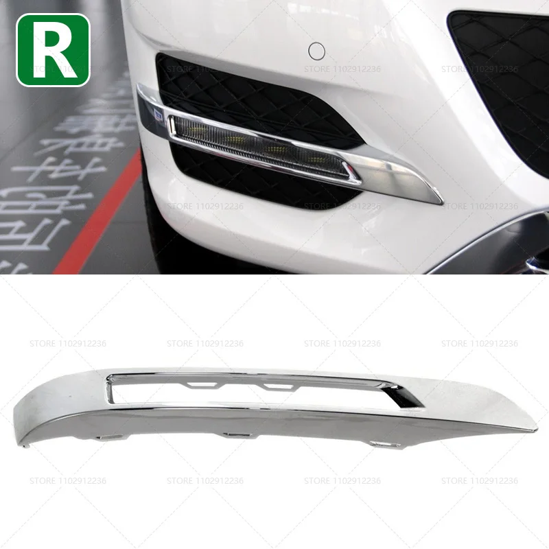 

Для 2013-2015 X204 W204 Mercedes Benz GLK-Class передний бампер противотуманная фара решетка крышка 2048853374/2048857123/2049065401