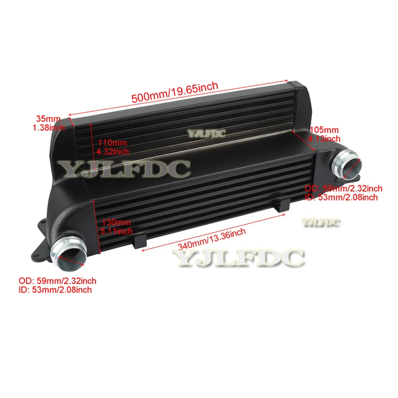 

Для BMW E60 E61 525D 530D 535D 635D E63/E64 Интеркулер 2003-2010