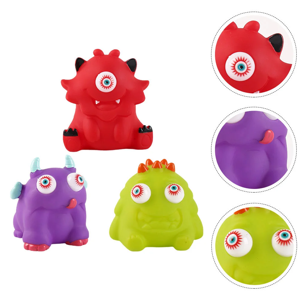 

Toy Sensory Animal Stress Squeeze Monster Ball Balls Funny Toys Party Favors Kids Cartoon Bath Mini Stretchy Toddlers Squeezable
