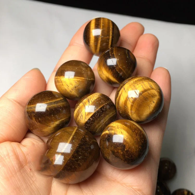 

Yoga Energy Stone Original Stone Natural Crystal Yellow Tiger Eye Stone Polishing Original Stone Prayer Spirit Idea Home Decor