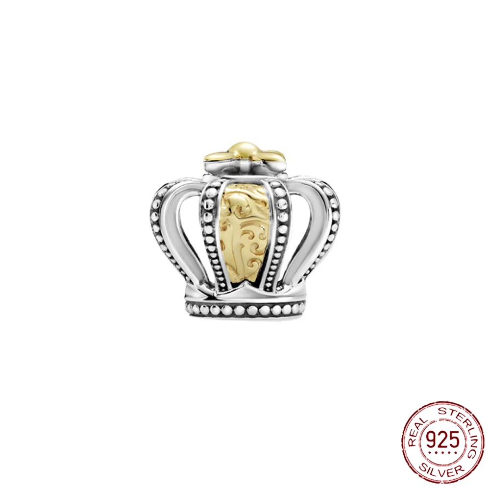 Бусина-Шарм Медведь из серебра 925 пробы с радужным блеском |