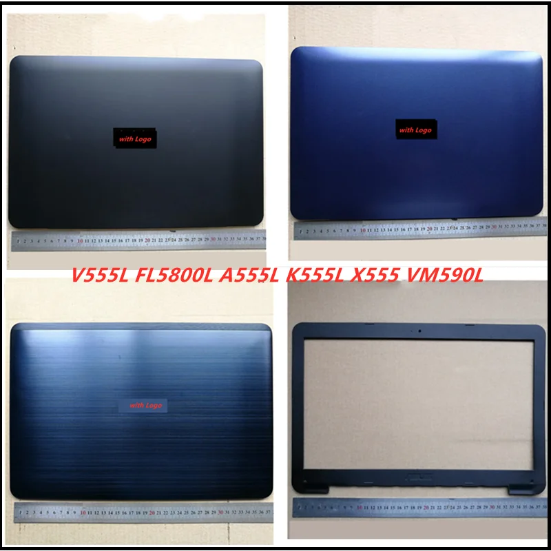 

New Laptop LCD Back Cover Screen Lid Cap Topcase Cover Bezel Frame Housing Case For ASUS V555L FL5800L A555L K555L X555 VM590L