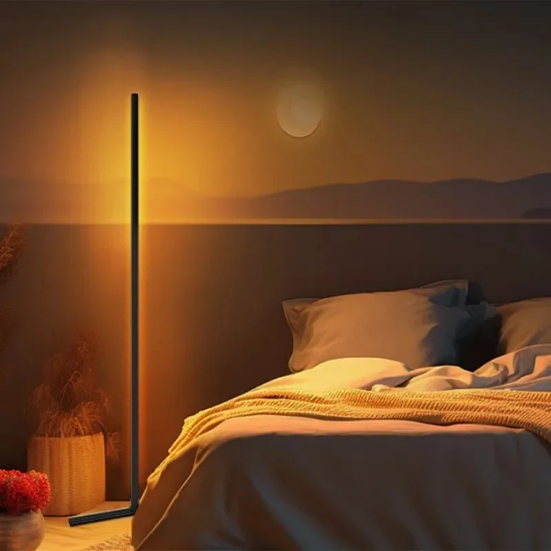 Умные цветные напольные светодиодные лампы RGB Современные Напольные с