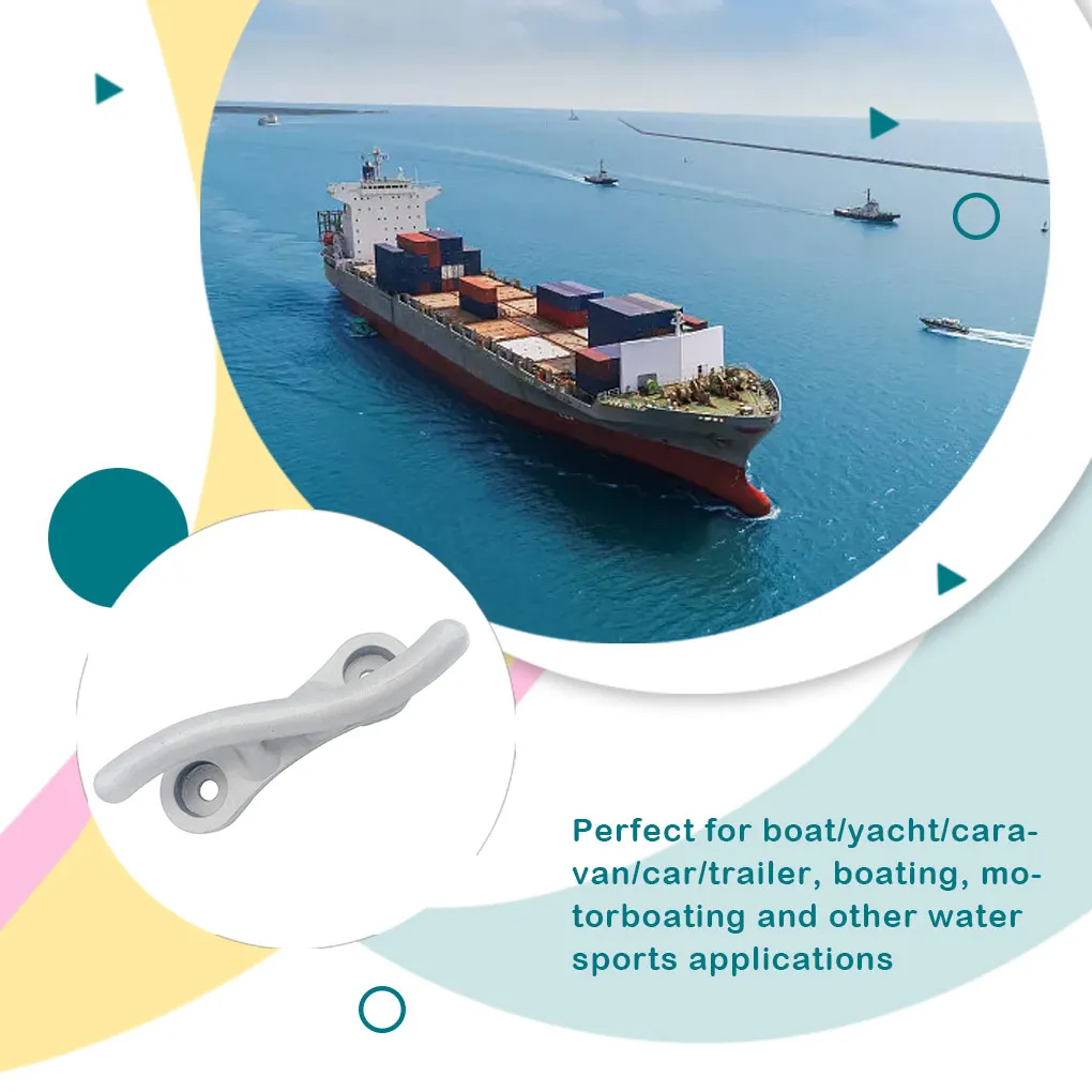 

Dock Cleat Polished Bollard for Mooring Boats Hardware Pull Fitting