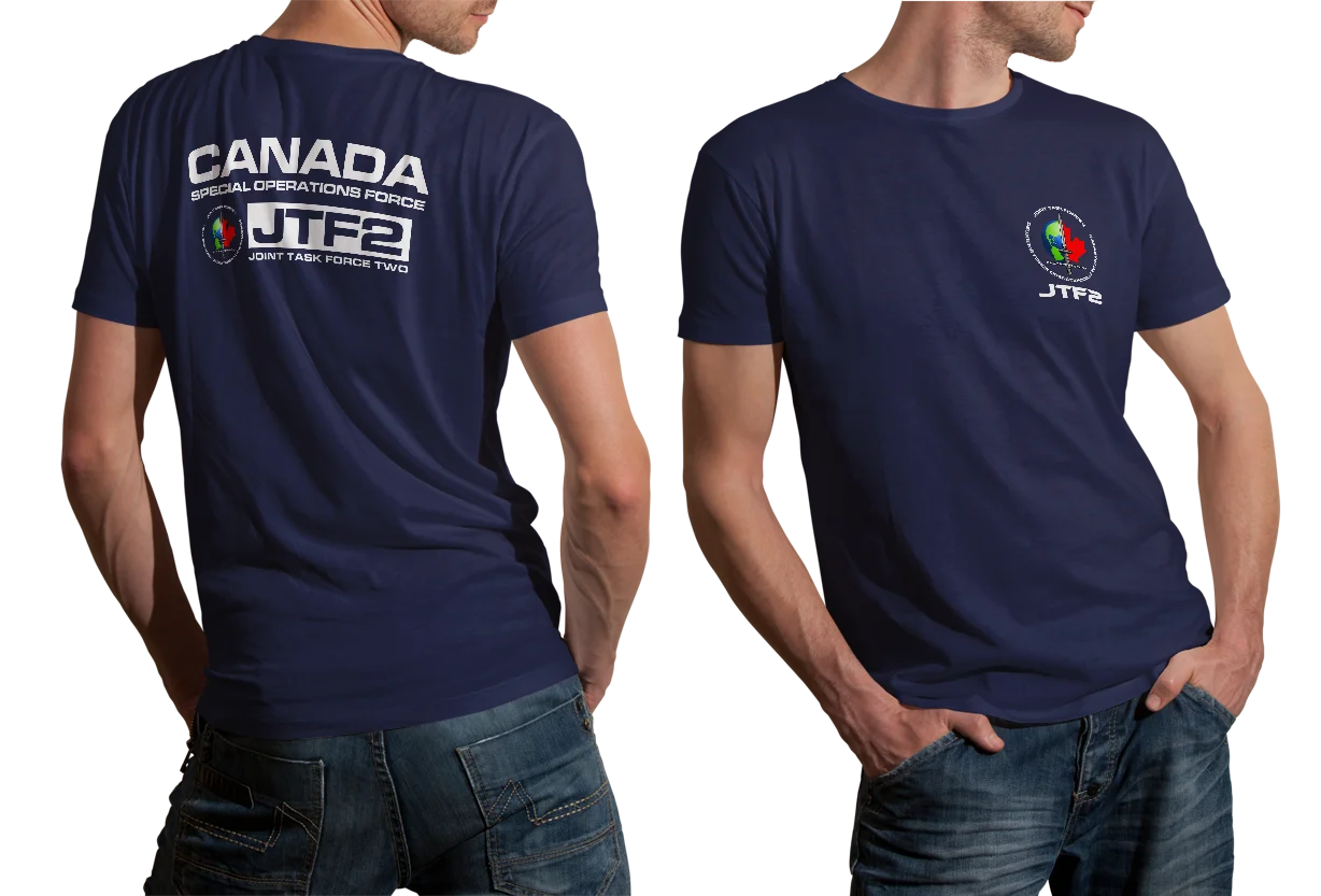 

Canada Special Operations Force Joint Task Force 2 JTF2 Men T-shirt Short Casual 100% Cotton Shirts