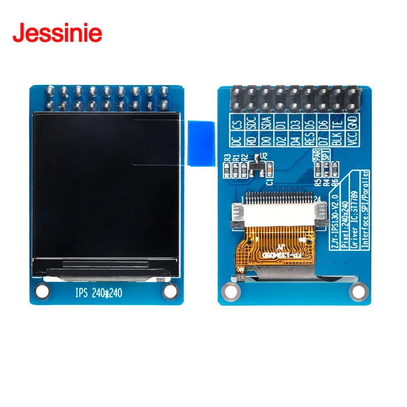 1,3-дюймовый 1,3-дюймовый экран дисплея IPS TFT ЖК-модуль 240*240 ЖК-плата SPI для связи ST7789 240X240 (art.: 3920c5f58dfcc) - 3920c5f58dfcc