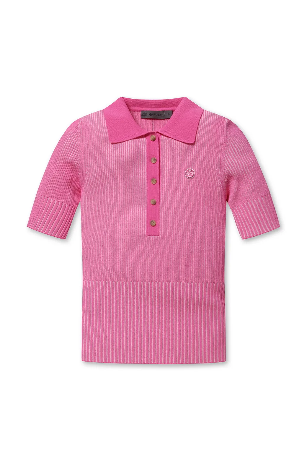 

Malbon Golf Ladies Buckle Slim Polo Knit Tshirt promotion