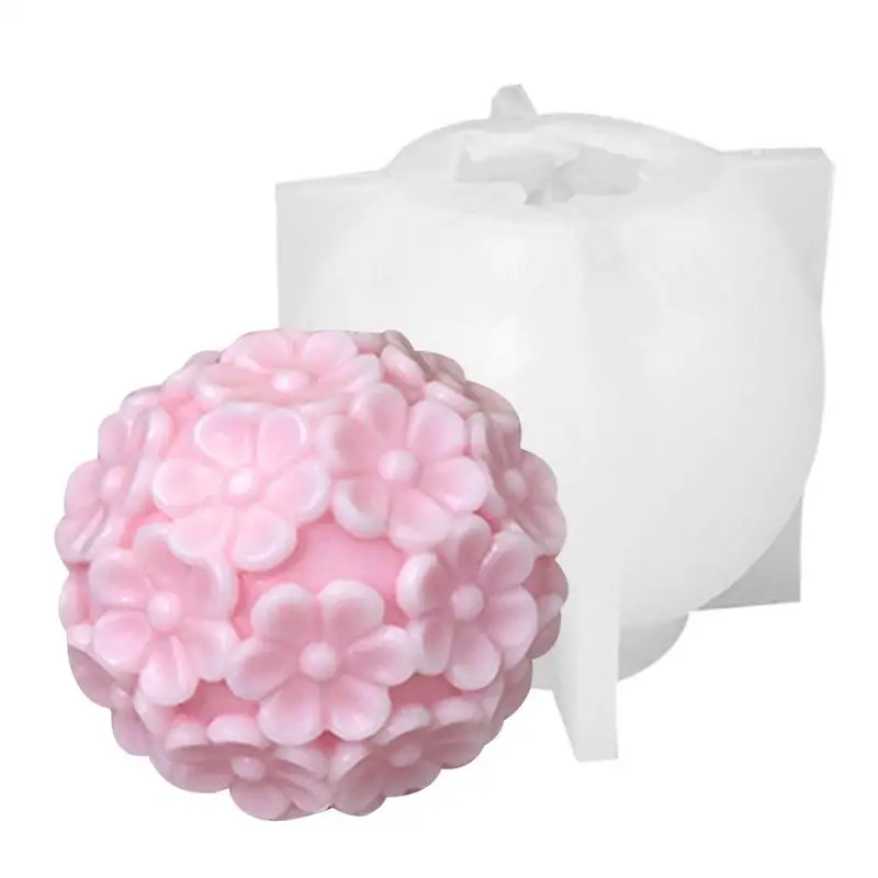 

Форма для цветочного торта, силиконовые формы для шоколада, многоразовые формы для торта для выпечки, не липкая форма для свечи, пудинга, мыла, шоколада